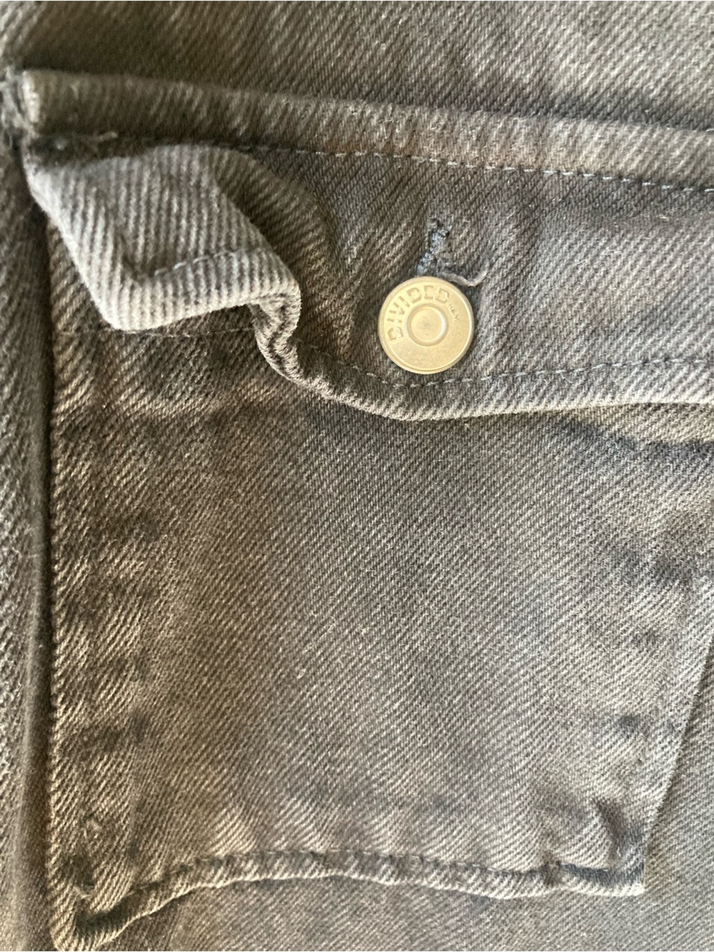 H&M | Black Oversized Denim Chore Jacket - Picture 5 of 8